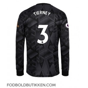 Arsenal Kieran Tierney #3 Udebanetrøje 2022-23 Langærmet